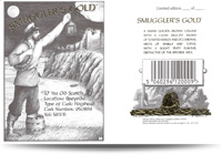 Smugglers Gold™ Scotch Whisky embossed gold label